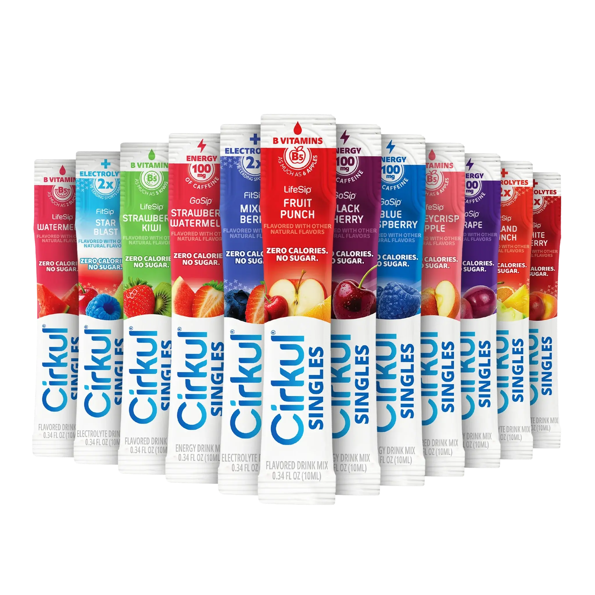 24-Pack Cirkul® Singles Variety Bundle - Essential Set - Everyday Hydration Set