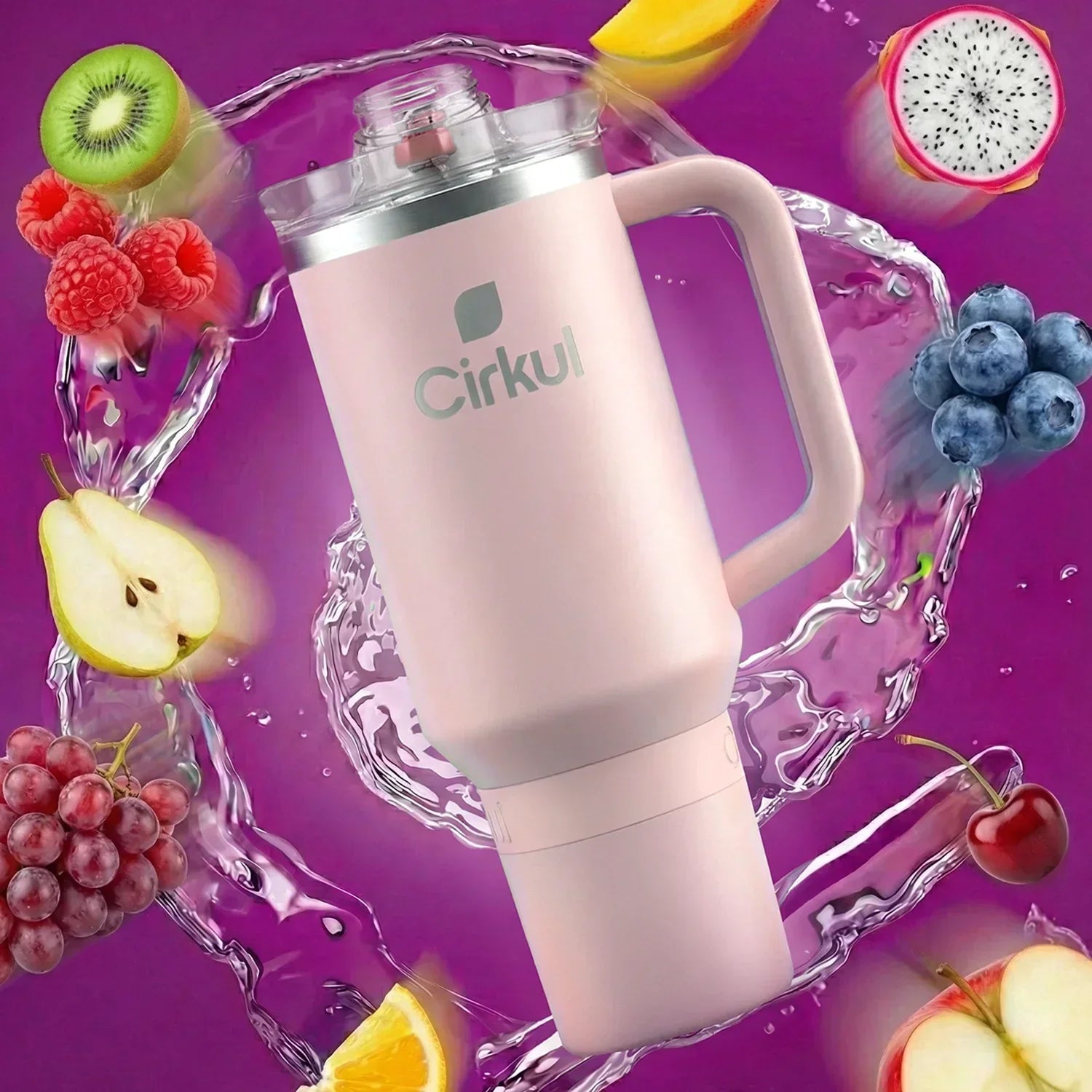 Cirkul Tumbler – Cherry Blossom - Travel Edit - Leisure Ready Set