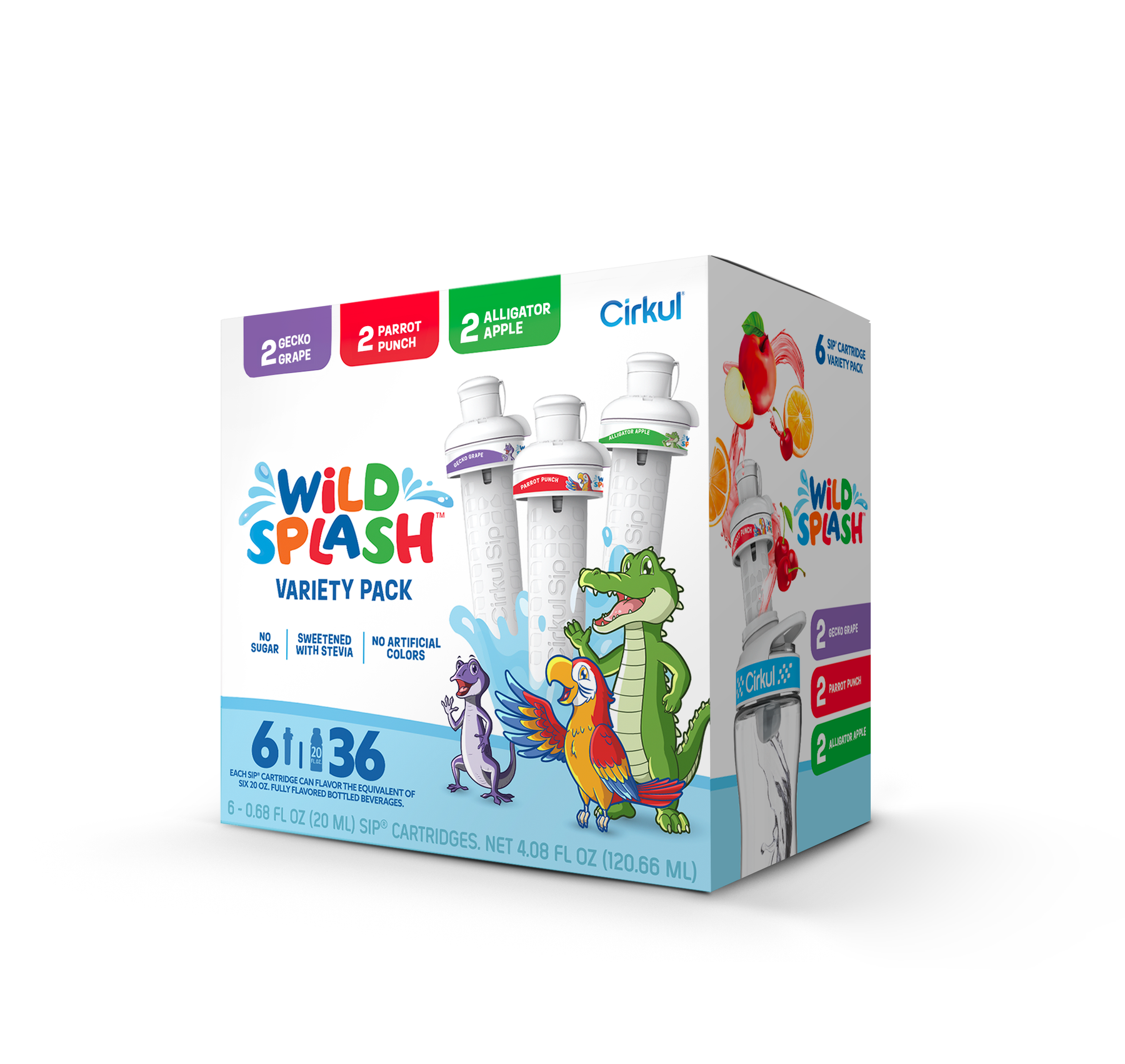 Wild SplashTM 6-Pack Variety Pack - Fresh Ready - Fresh Hydration Bundle