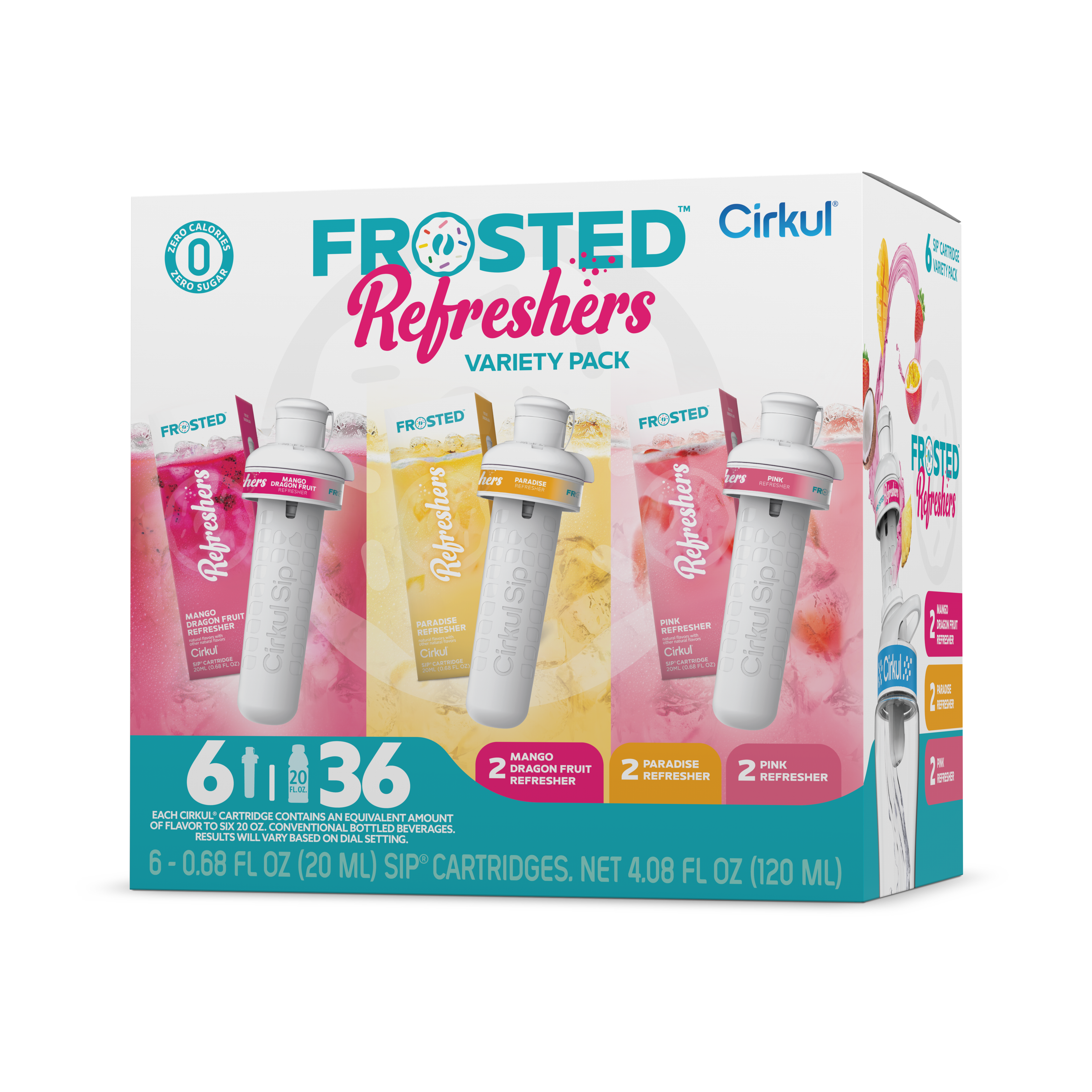 Frosted ® 6-Pack Variety Pack - Bright Touch - Smart Flavor Bundle