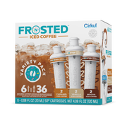 Frosted® Iced Coffee 6-Pack Variety Pack - Fresh Ready - Smooth Starter Pack
