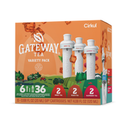 Gateway Tea® 6-Pack Variety Pack - Bright Touch - Home Daily Start