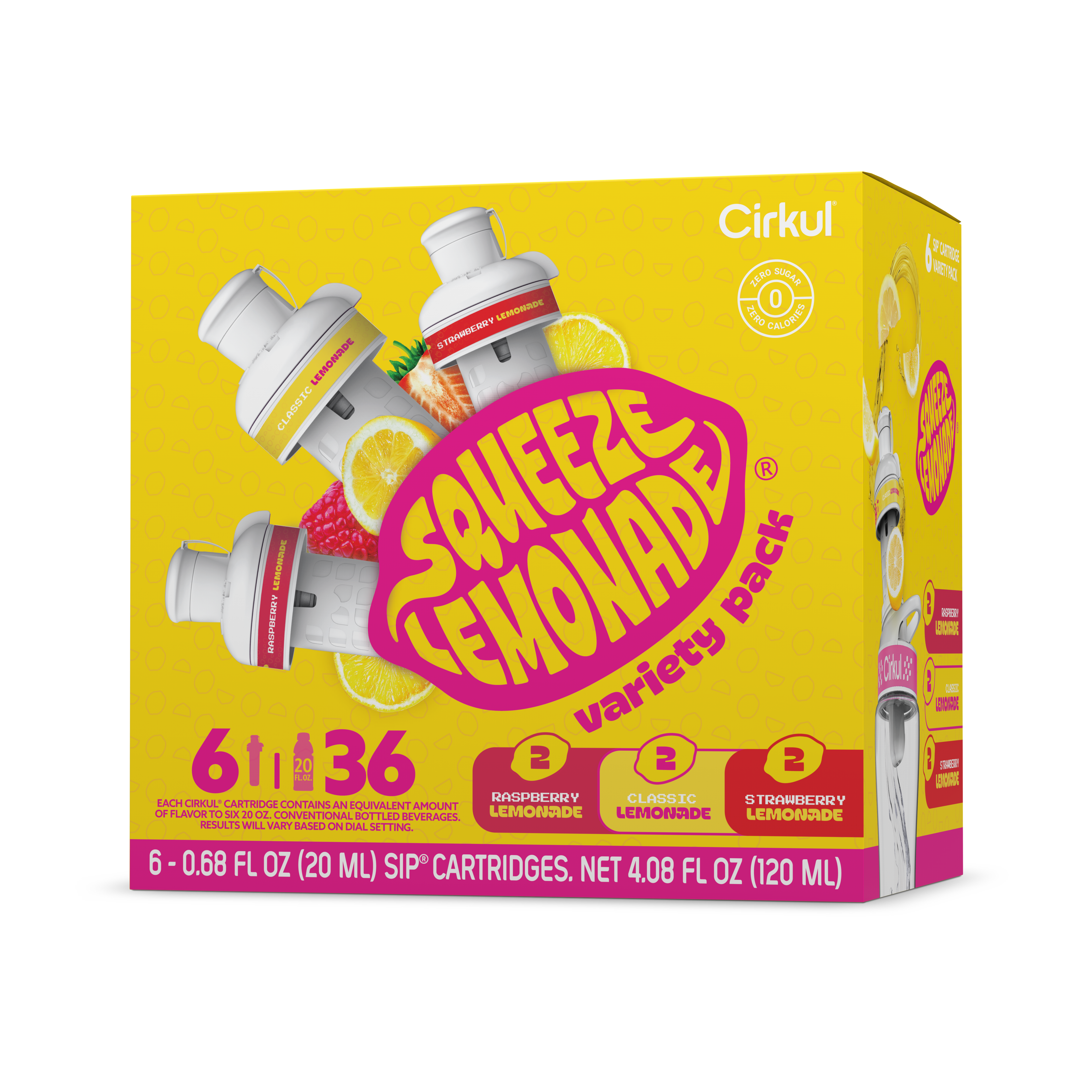 Squeeze ® 6-Pack Variety Pack - Modern Ready - Chilled Daily Start