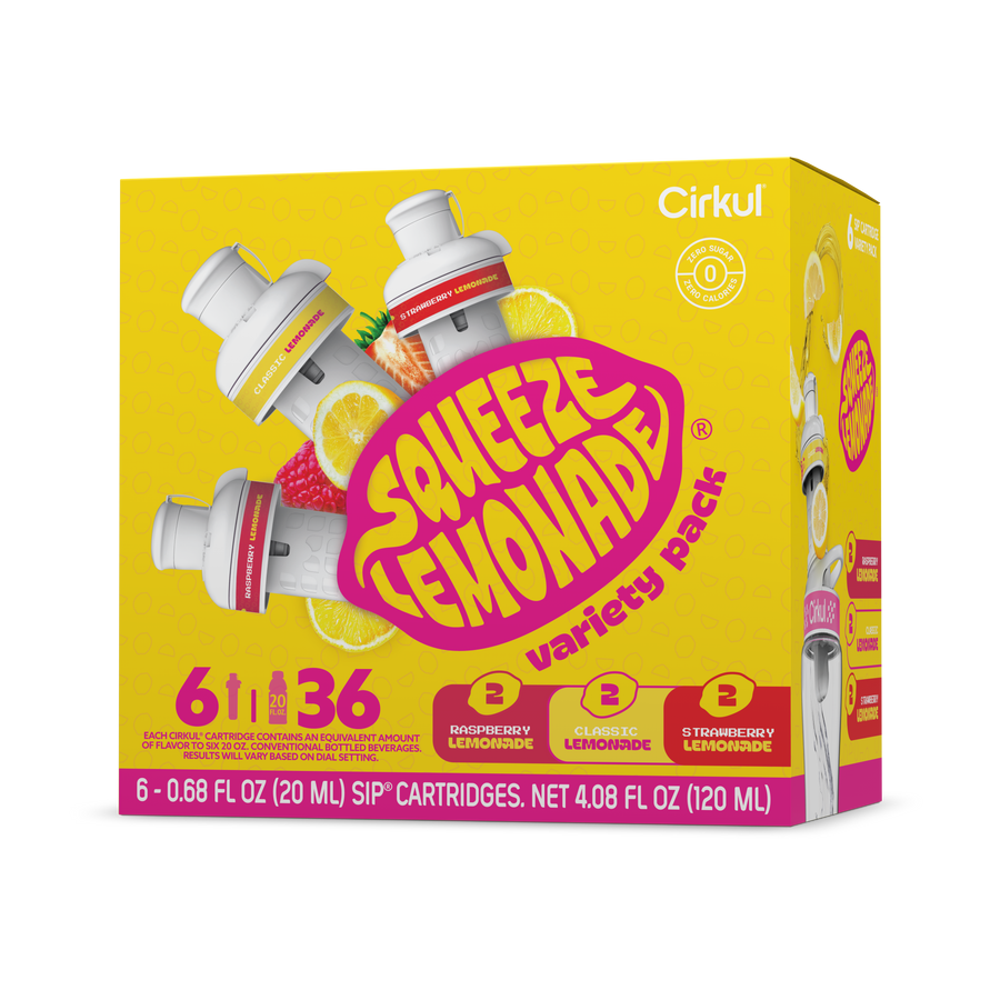 Squeeze ® 6-Pack Variety Pack - Modern Ready - Chilled Daily Start