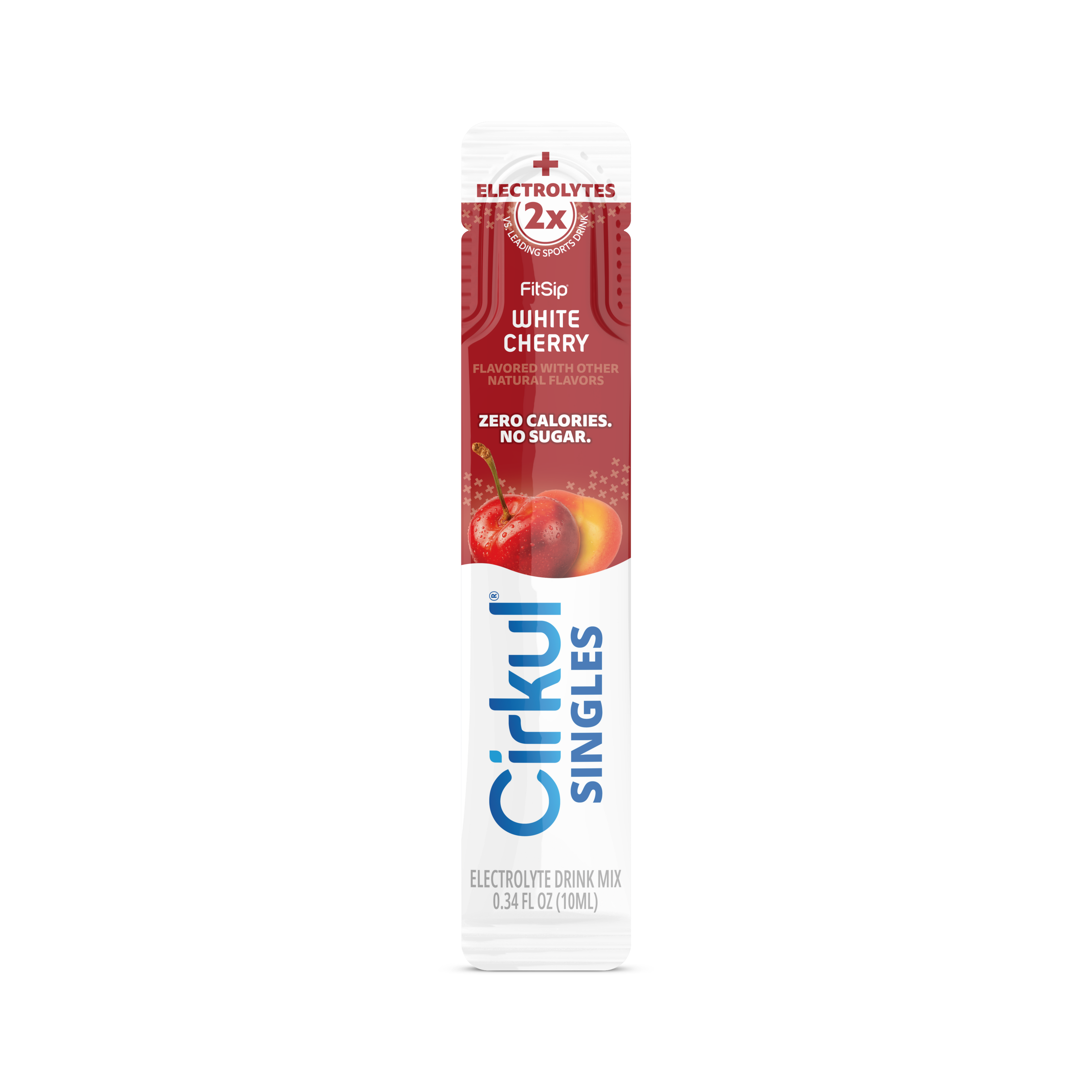 FitSip® White Cherry - Ready Routine - Practical Hydration Set