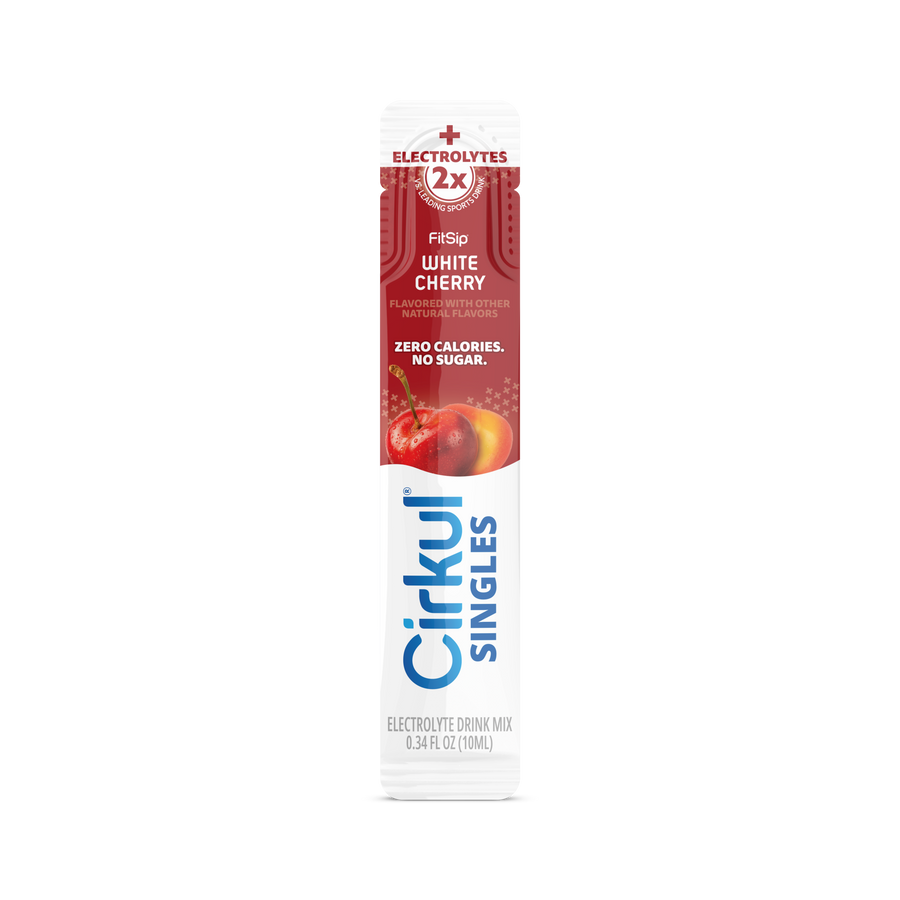 FitSip® White Cherry - Ready Routine - Practical Hydration Set
