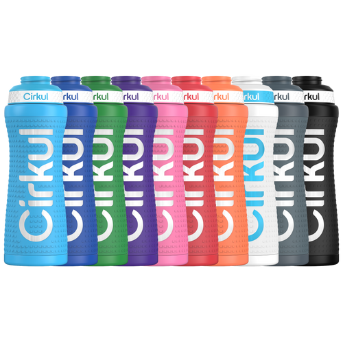 22oz. Grip Stainless Steel Bottle & Sport Lid - Easy Set - Picnic Easy Start