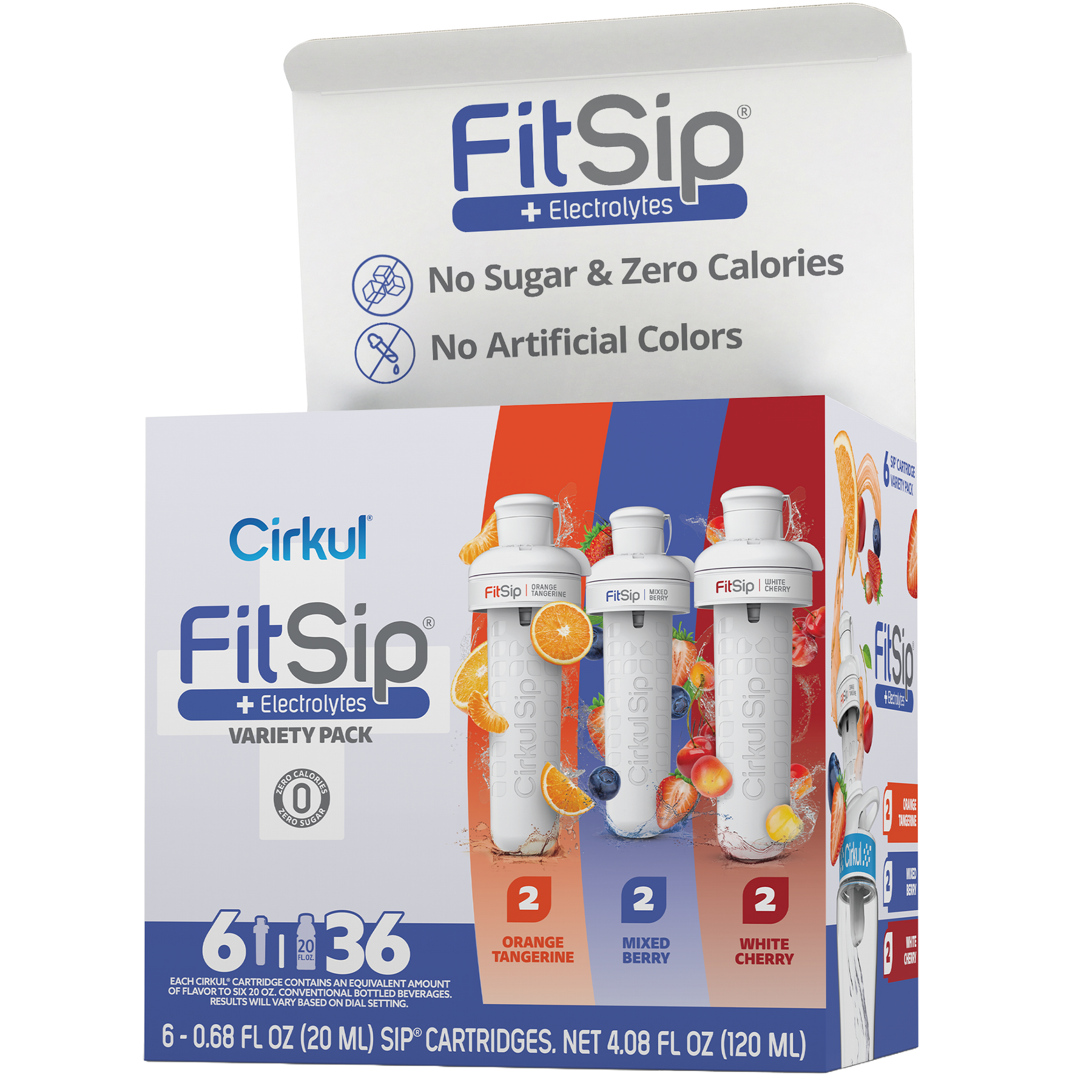 FitSip® 6-Pack Variety Pack - Active Ready - Patio Flavor Bundle