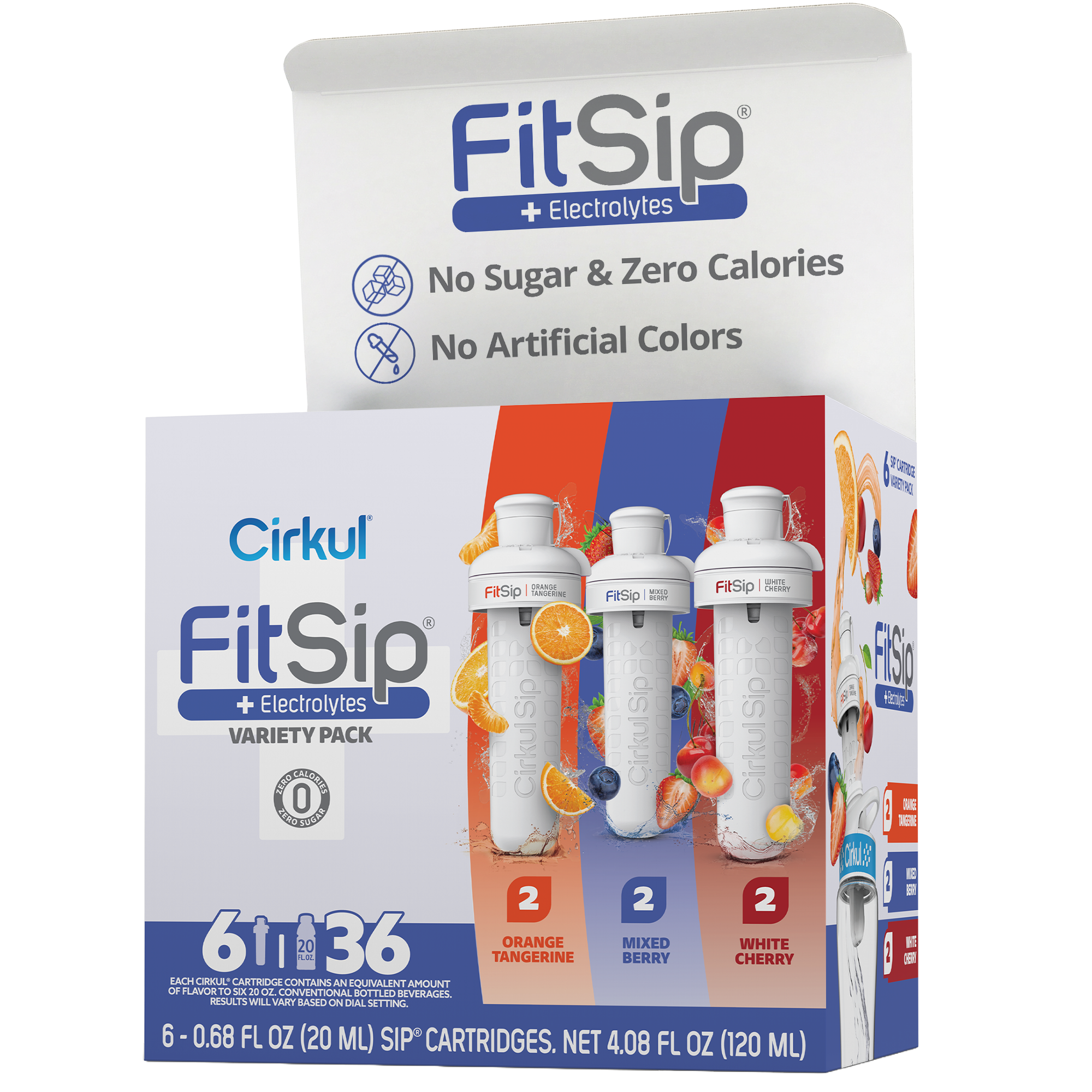 FitSip® 6-Pack Variety Pack - Active Ready - Patio Flavor Bundle