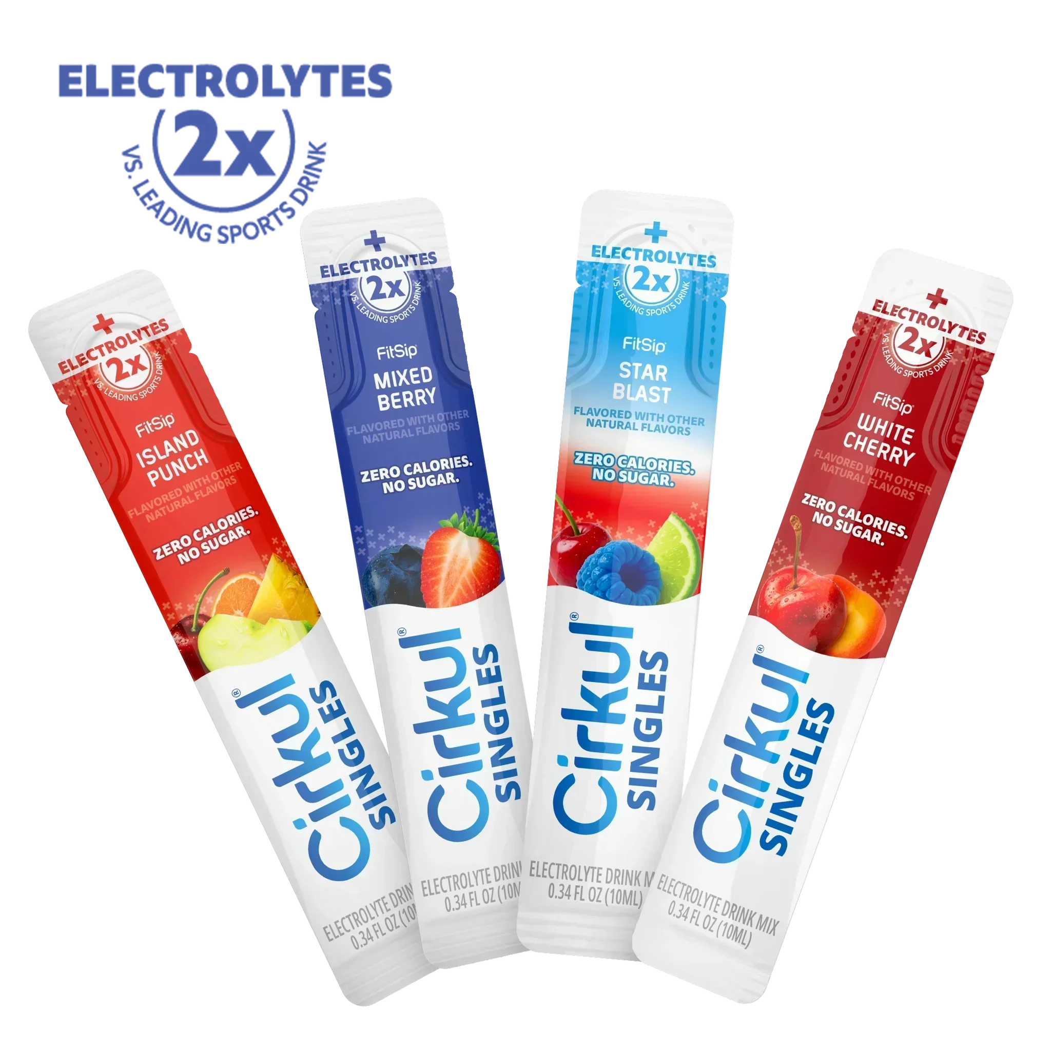 16-Pack Cirkul® Singles FitSip Bundle - Travel Edit - Evening Easy Start