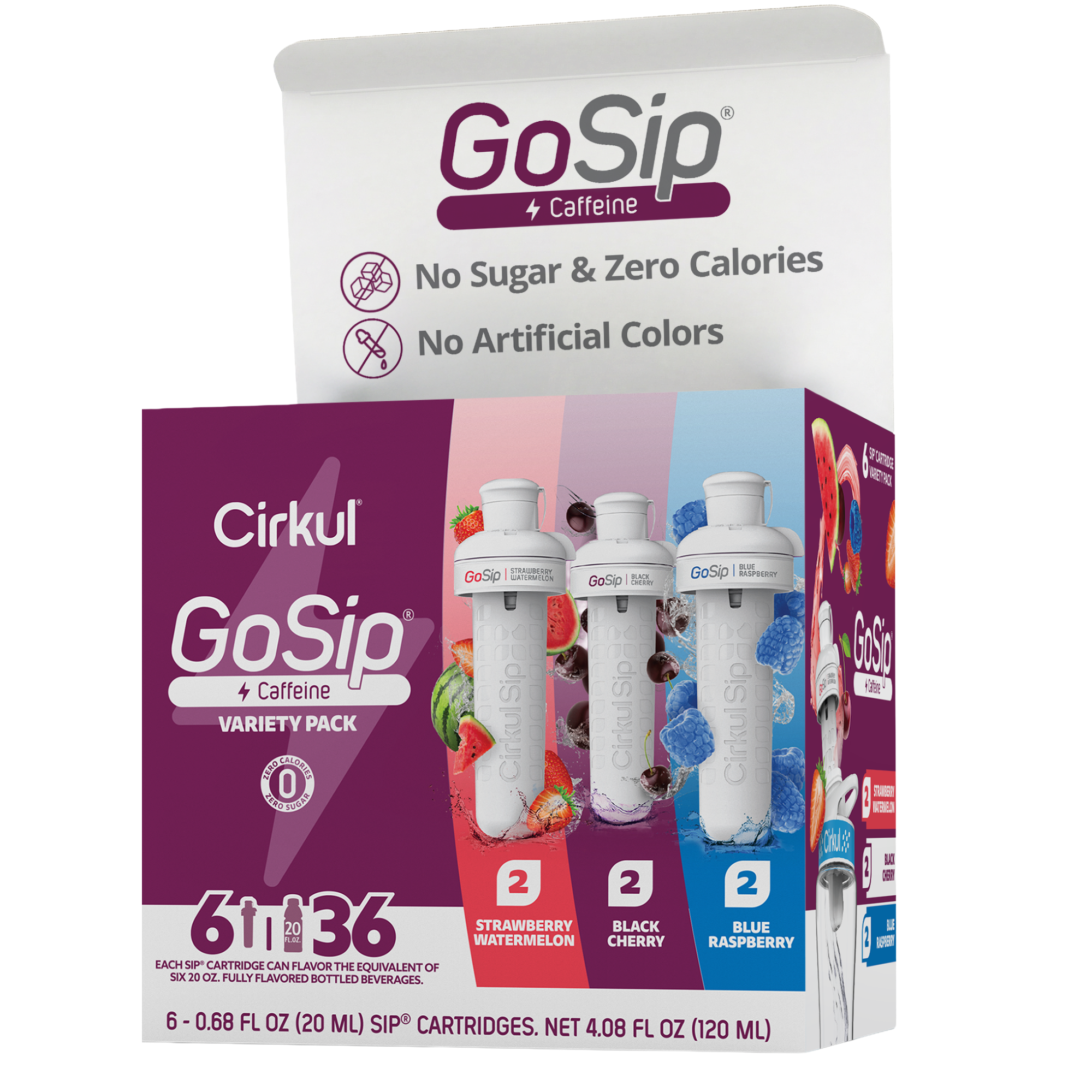 GoSip® 6-Pack Variety Pack - Easy Choice - Seasonal Sip Starter