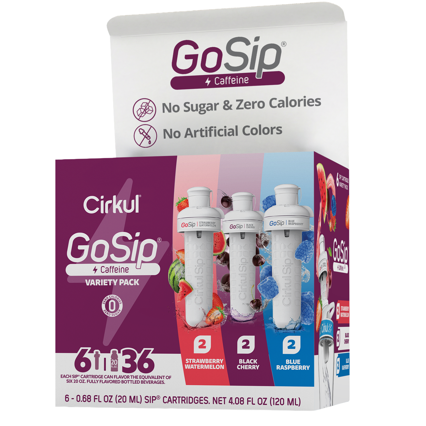 GoSip® 6-Pack Variety Pack - Premium Choice - Practical Ready Set