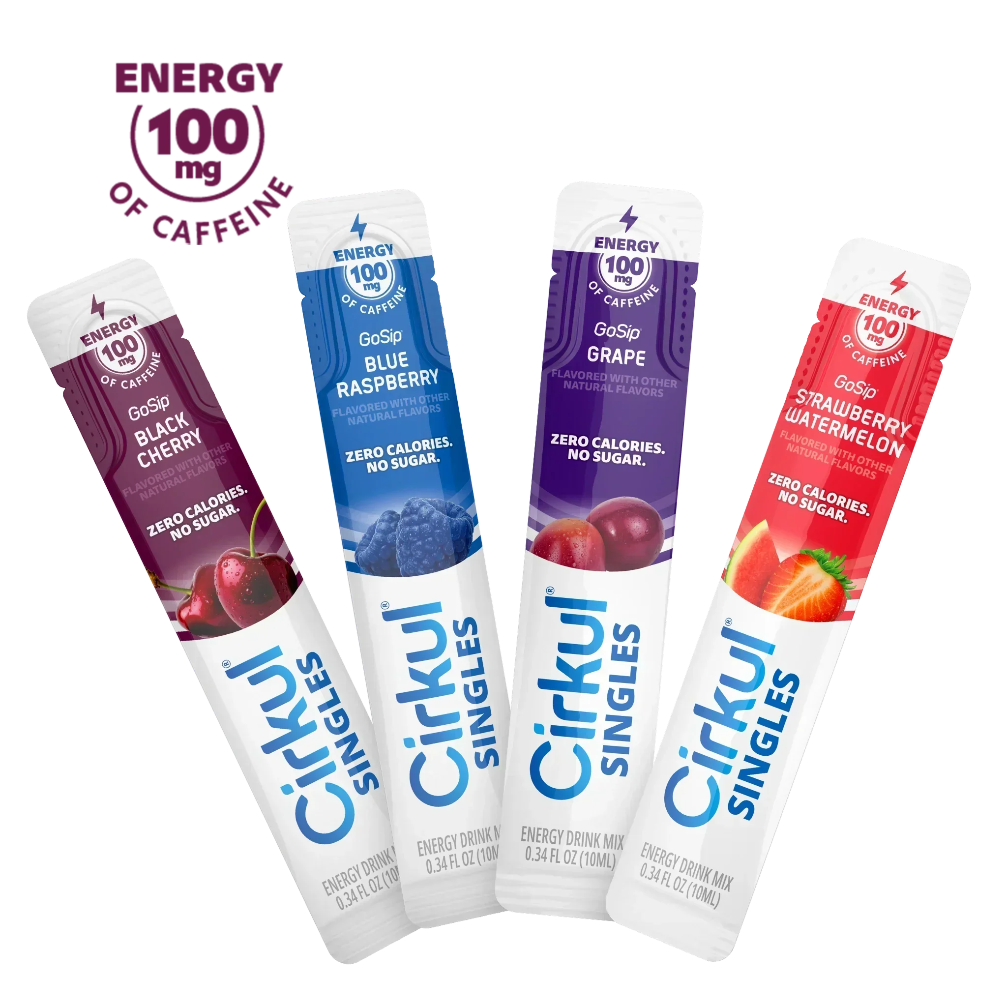 16-Pack Cirkul® Singles GoSip Bundle - Daily Set - Flavorful Bottle Bundle