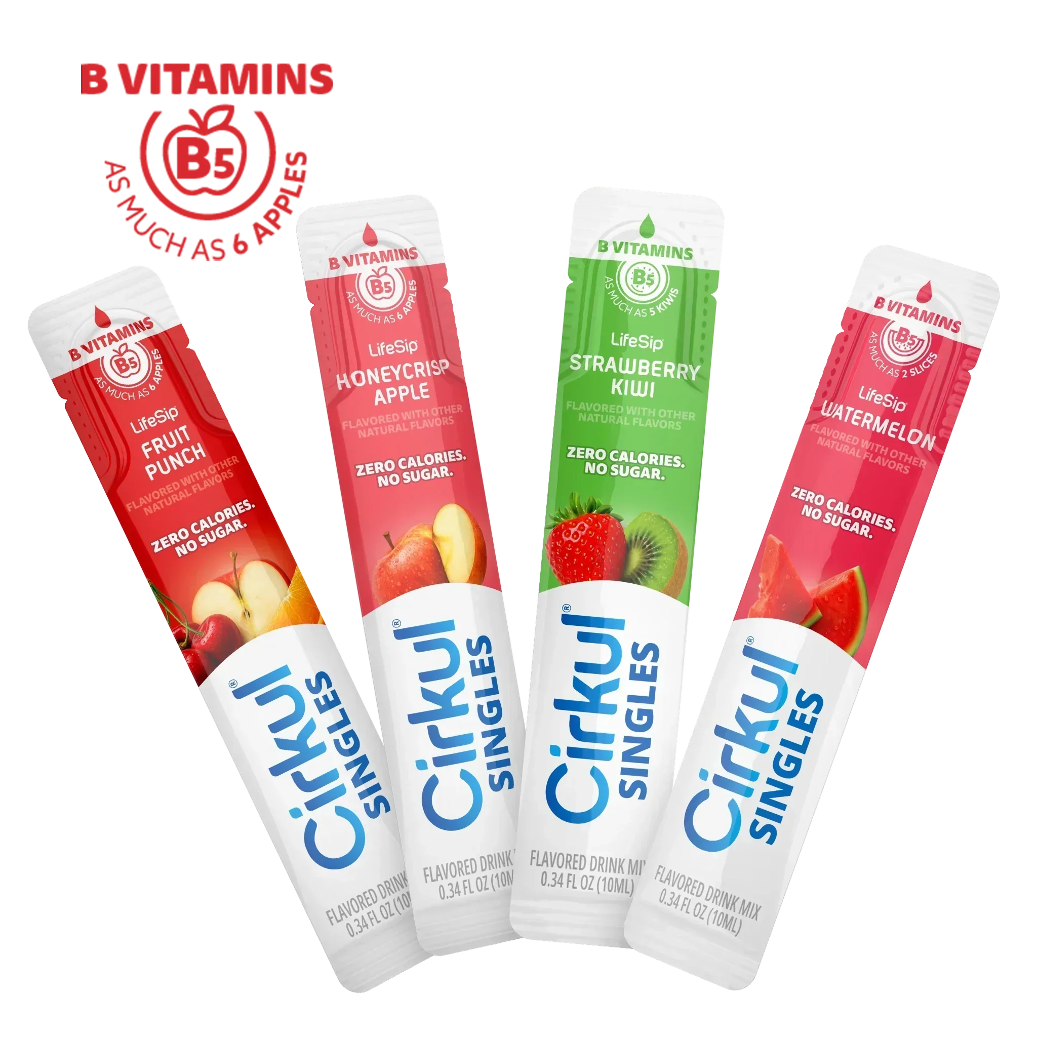 16-Pack Cirkul® Singles LifeSip Bundle - Travel Edit - Lightweight Starter Pack