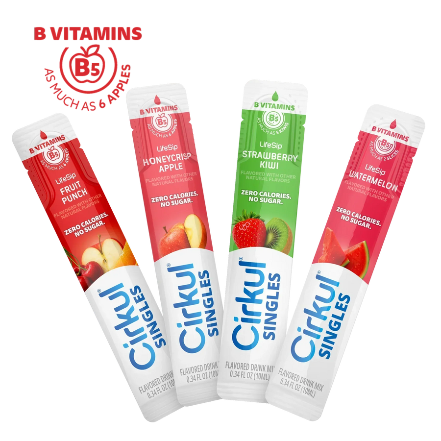 16-Pack Cirkul® Singles LifeSip Bundle - Travel Edit - Lightweight Starter Pack
