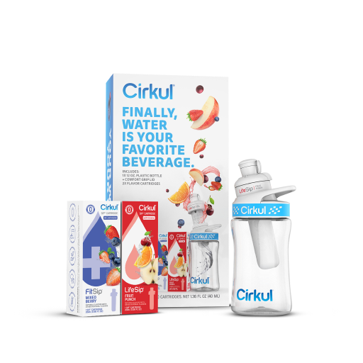 12oz. Plastic Bottle Starter Kit - Weekend Pair - Leisure Sip Set