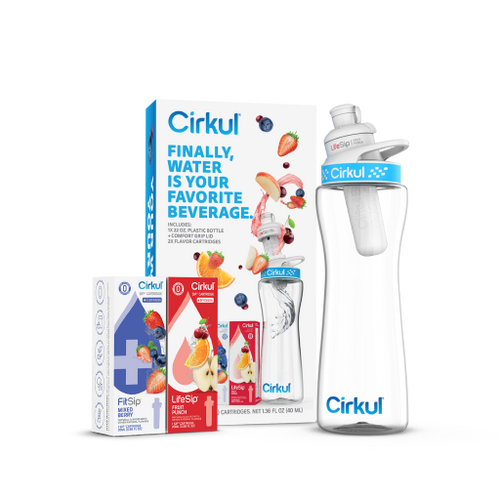 22oz. Plastic Bottle Starter Kit - Gift Ready - Urban Sip Set