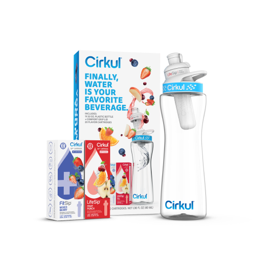 22oz. Plastic Bottle Starter Kit - Gift Ready - Urban Sip Set
