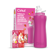 32oz. Hot Pink Stainless Steel Bottle Starter Kit - Classic Pick - Weekend Hydration Bundle