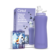 32oz. Matte Periwinkle Stainless Steel Bottle Starter Kit - Classic Pick - Outdoor First Sip