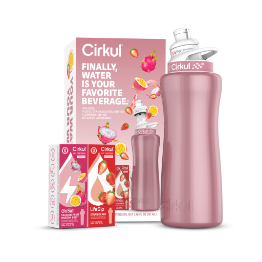 32oz. Rose Gold Stainless Steel Bottle Starter Kit - Home Choice - Hydration Hydration Kit