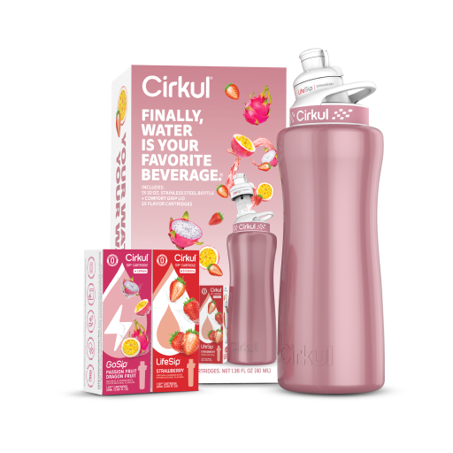 32oz. Rose Gold Stainless Steel Bottle Starter Kit - Home Choice - Hydration Hydration Kit