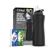 32oz. Matte Black Stainless Steel Bottle Starter Kit - Easy Set - Urban Easy Start