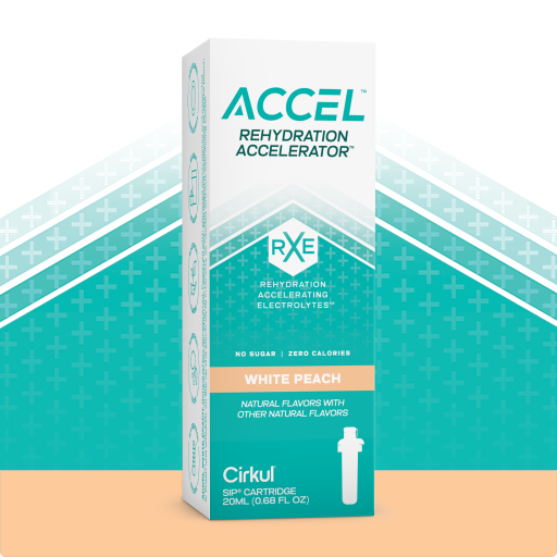 Accel White Peach - Home Choice - Leisure Hydration Bundle