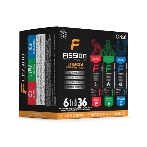Fission® 6-Pack Variety Pack - Active Ready - Practical Starter Kit