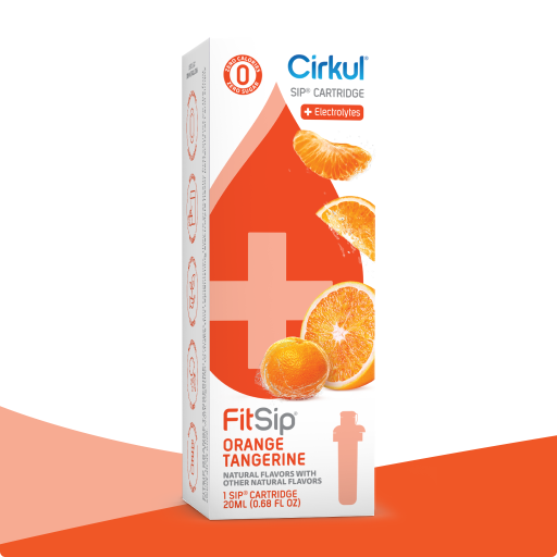 FitSip Orange Tangerine - Fresh Pair - Camp Easy Start