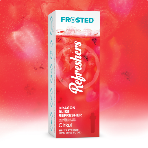 Frosted Dragon Bliss Refresher - Travel Edit - Home Sip Starter