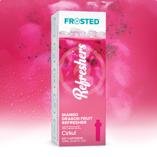 Frosted Mango Dragon Fruit Refresher - Fresh Pair - Clean Hydration Set