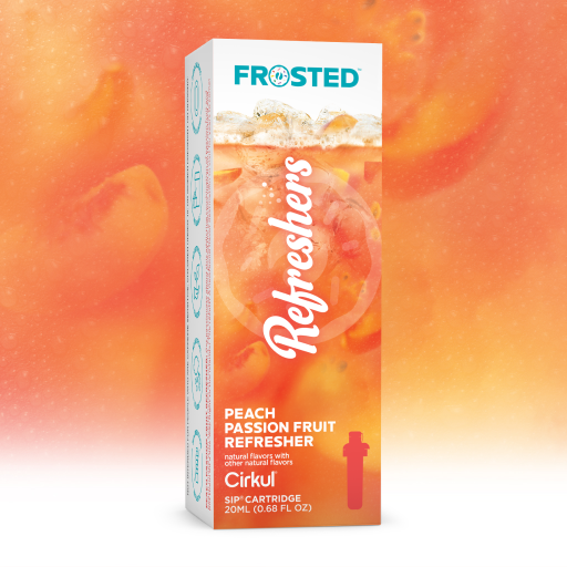 Frosted Peach Passion Fruit Refresher - Easy Set - Durable Starter Pack