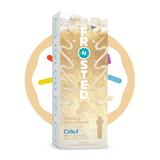 Frosted Vanilla Iced Coffee - Clean Bundle - Travel Flavor Bundle