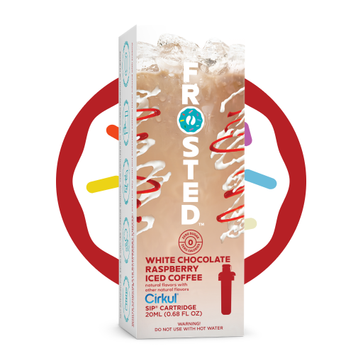 Frosted White Chocolate Raspberry Iced Coffee - Ready Routine - Evening Drink Bundle
