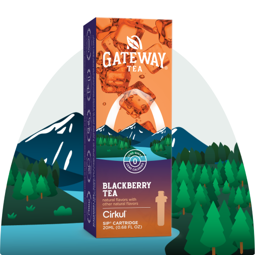 Gateway Blackberry Tea - Clean Bundle - All Day Easy Start