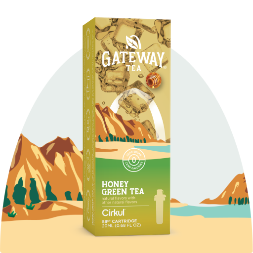 Gateway Honey Green Tea - Classic Pick - Trail Drink Set