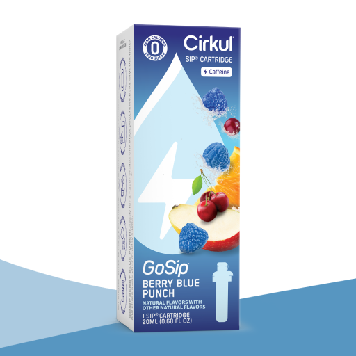 GoSip Berry Blue Punch - Travel Edit - Smart Drink Set