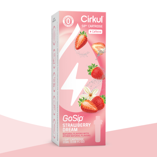 GoSip Strawberry Dream - Fresh Pair - Travel Starter Kit