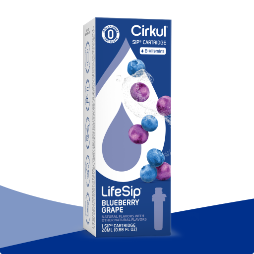 LifeSip Blueberry Grape - Gift Ready - Travel Sip Set