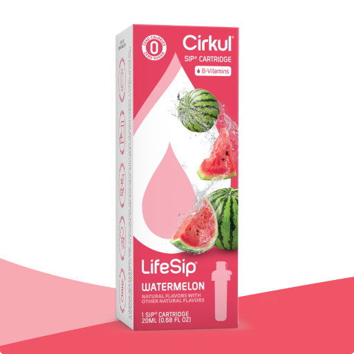 LifeSip Watermelon - Simple Edit - Refreshing Bottle Set