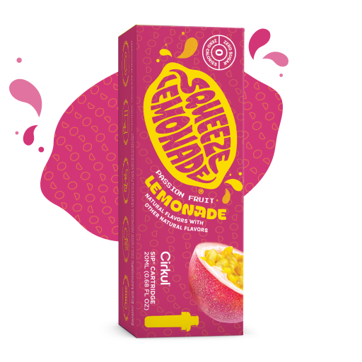 Squeeze Passion Fruit Lemonade - Classic Pick - Lightweight Hydration Bundle