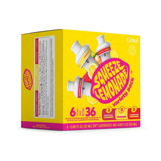Squeeze ® 6-Pack Variety Pack - Modern Ready - Chilled Daily Start