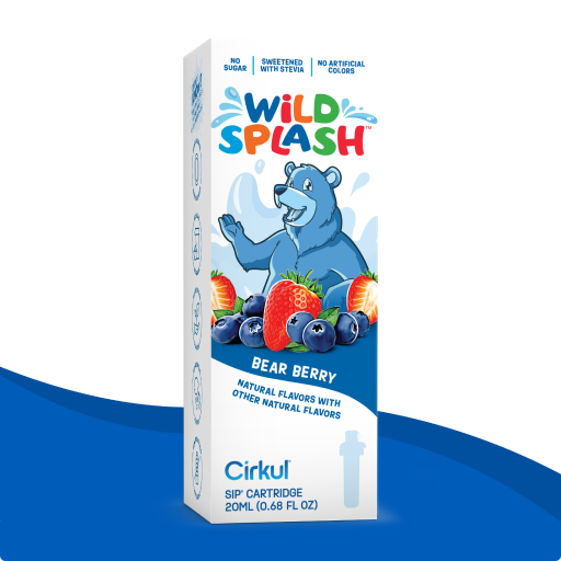 Wild Splash Bear Berry - Classic Pick - Travel Sip Starter